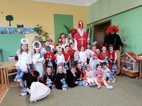 Mikulášská nadílka ve školce