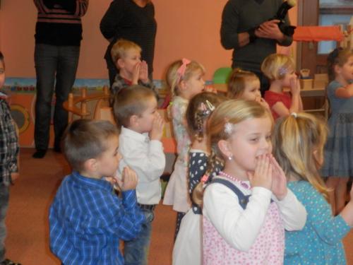 Vánoční besídka - oranžová třída